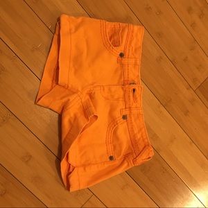 Orange shorts